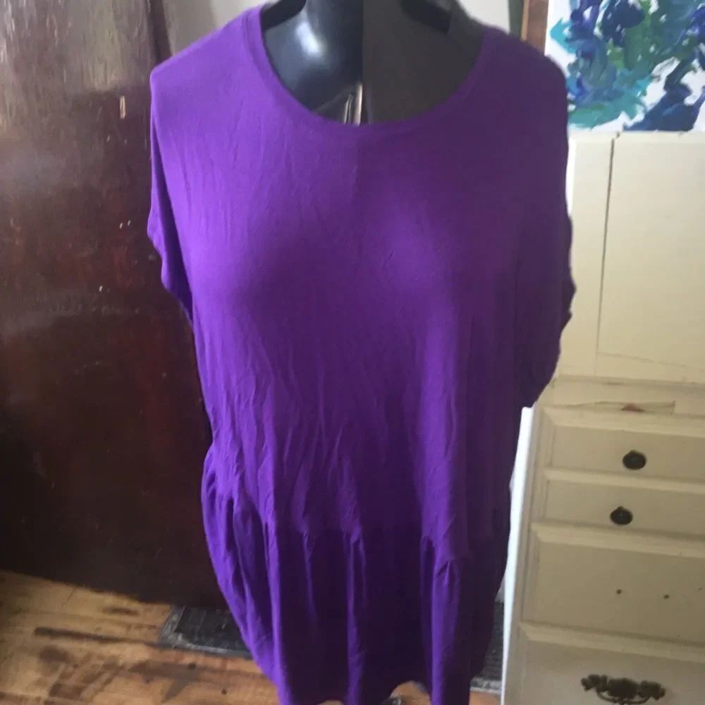 Lane Bryant babydoll knit top, size 18/20